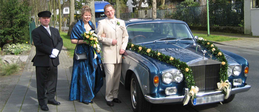 Das passende Auto zum Kleid das passende auto zum kleid